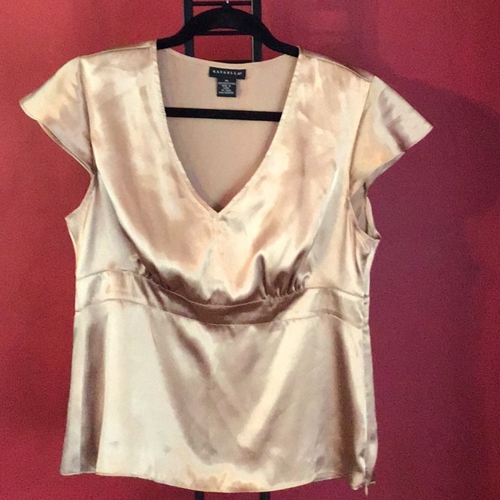 RAFAELLA SATIN TOP SIZE 10